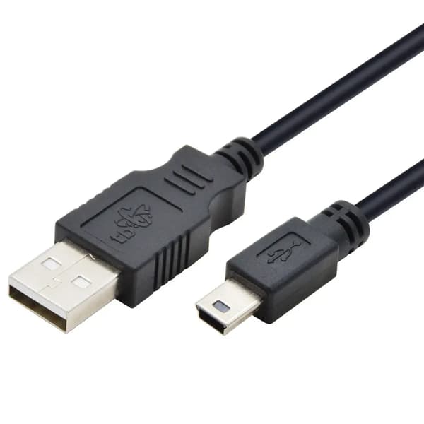 TB USB - mini USB 1,0m svart