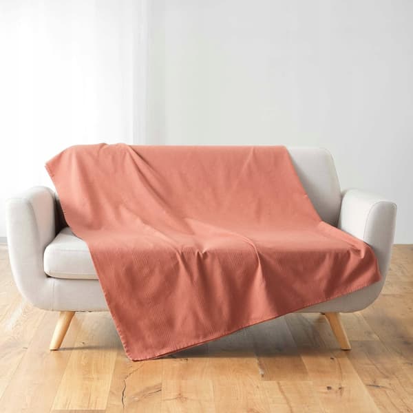 Douceur d`Interieur LUCILE sengetæppe i polybomuld, 180 x 220 cm