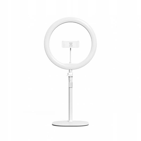 Kodak LED Ring Light VLOG 10'' SL002 + Stativ vit