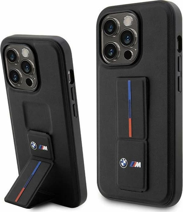 Cover BMW BMHCP14X22GSLK iPhone 14 Pro Max 6,7\" sort/sort Hardcase Grip Hot Stamp