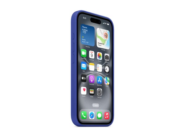 APPLE iPhone 16 silikonskal med MagSafe - Ultramarin