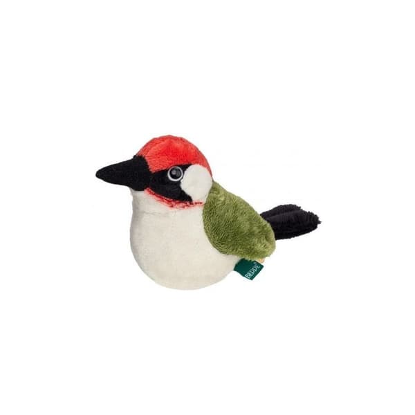 Maskottilintu lapsi vihreä 13cm