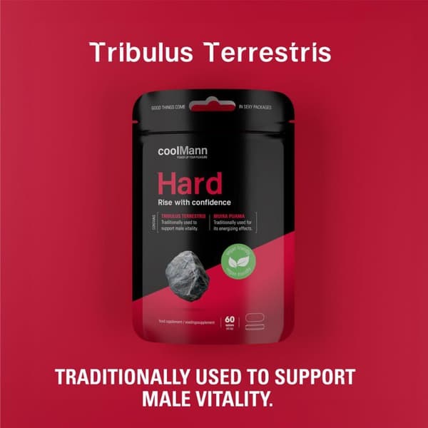 CoolMann Hard 60 st - Stöd för vitalitet och energi för män