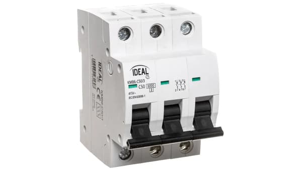 Kanlux 3P C 50A AC-adapterafbryder (23169)