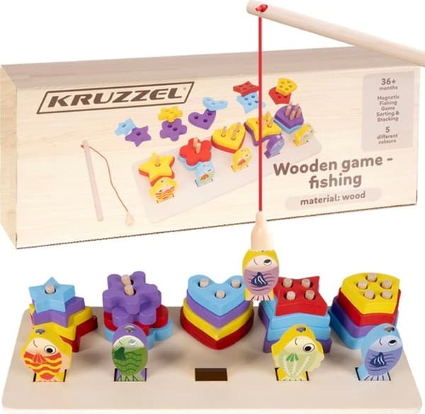 Träsorterare - sänkande fisk Kruzzel 22565