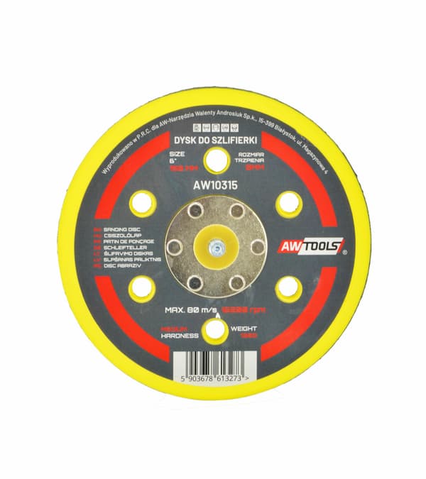 AW SKIVE TIL 125mm PNEUMATISK MIMOSRODE SLIBER