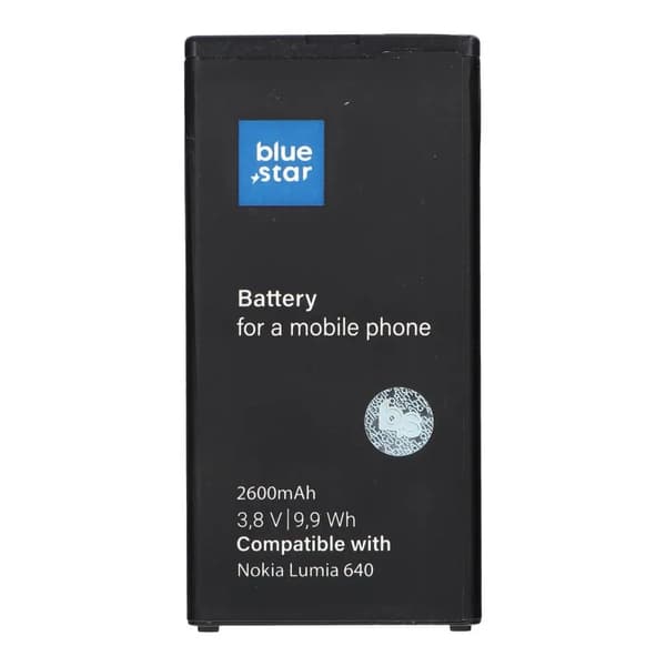 BLUE STAR PREMIUM batteri för NOKIA Lumia 640 2600 mAh