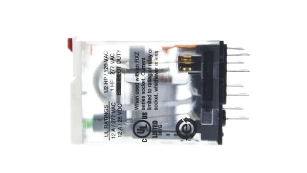 Relpol miniatyrrelä 2P 12A 24V AC (RXM2AB2B7)