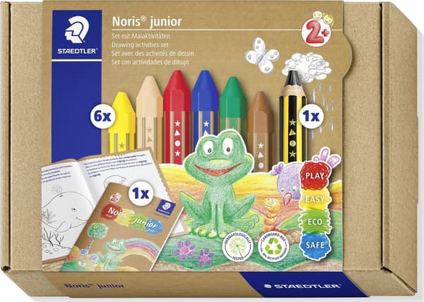 STAEDTLER Wachsmalkreide Noris junior