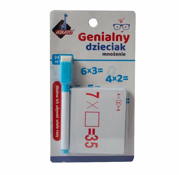 Brilliant kid - matematik flashcards multiplikation