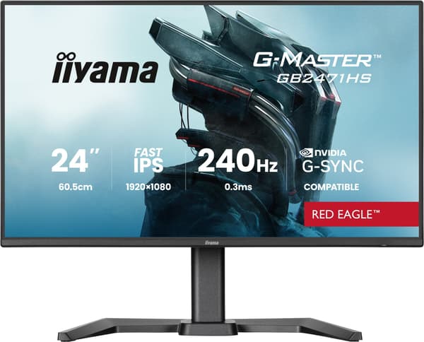 IIYAMA 60,5 cm (24\") GB2471HS-B1 16:9 2xHDMI+DP IPS sort