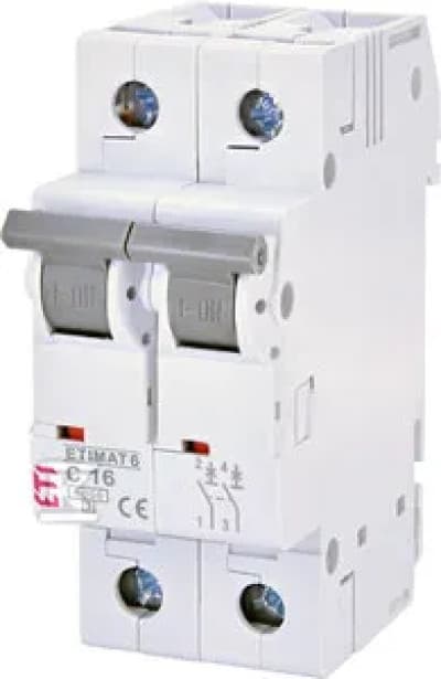 Sovittimen kytkin ETIMAT 6 2p C16 002143516