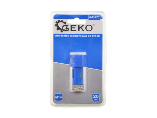 Diamanthålsåg för stengods 20mm M14 (50)