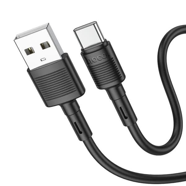 HOCO-kabel USB A till Typ C 3A X83 1 m svart