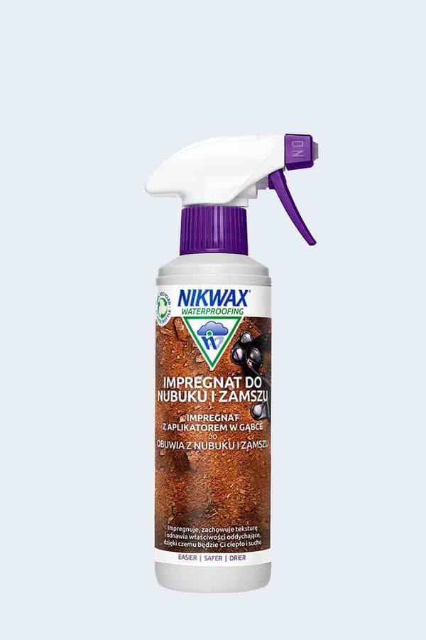 Imprægnering til sko Nikwax Nubuck og velour spray-on 300 ml
