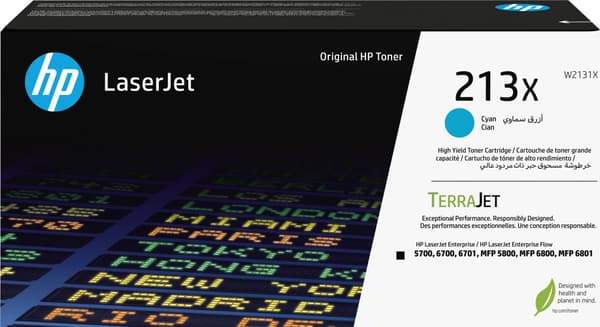 HP 213X - Højtydende - cyan - original