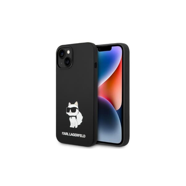 Karl Lagerfeld KLHMP14MSNCHBCK iPhone 14 Plus 6.7\" Hardcase sort/sort Silikone Choupette MagSafe