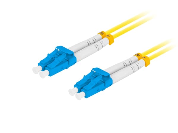Lanberg light-air SM LC/UPC - LC/UPC 3.0m keltainen
