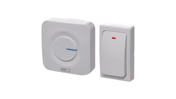 Emos Trådlös Dörrklocka Batterifri Emos P5729