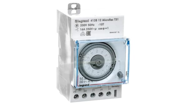 Analog programmer 16A 250V daglig enkelkanal MicroREX 412812