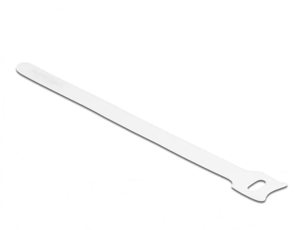 DELOCK Tarranauhat L 200 x L 12 mm valkoinen 10 kpl