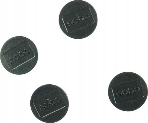 Nobo magneter 30 mm sort
