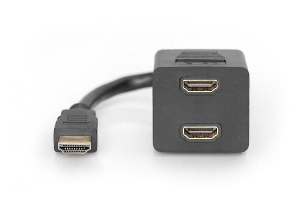 DIGITUS HDMI Splitter AK-330400-002-S - 20 cm