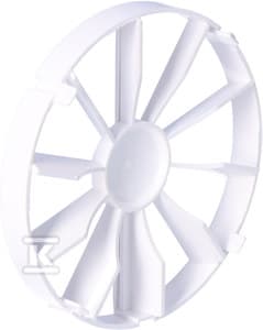 Ventilator kontraventil fi 100 hvid ZZ100