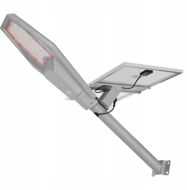 WARRIOR LED 360W 36000mAh solcellslampa, 40W solpanel, fjärrkontroll, skymningssensor VOLT