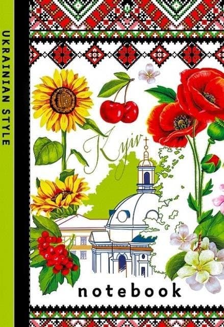 Dekorativ notesbog A6/64K ternet TW Flowers
