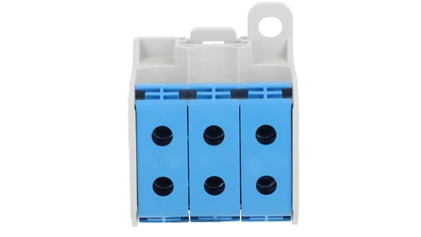 Gevindskinneadapter Al/Cu STB 50-3 (87360) SIMBLOCK blå 81003003
