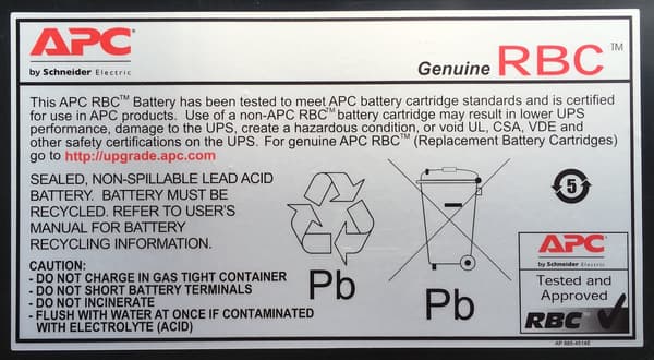 APC RBC47 UPS-akku