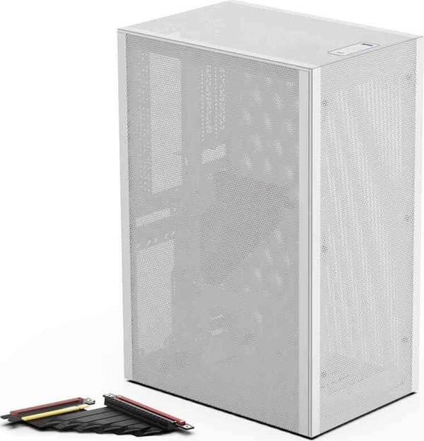 Ssupd Meshlicious Full Mesh PCIE 4.0 Edition Mini-ITX -kotelo - Valkoinen