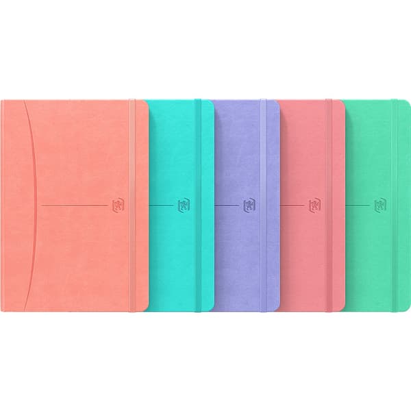 Notesbog A5/80K Signature Pastel mix OXFORD