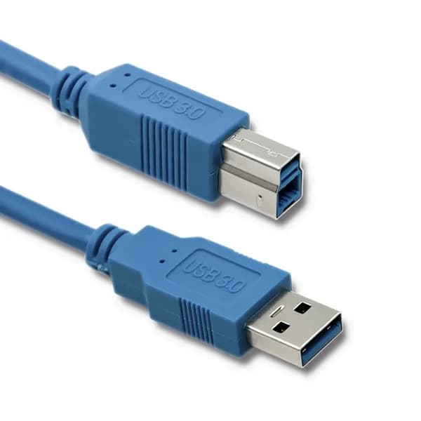 Qoltec 3.0 USB-kabel för AM/BM 2m skrivare