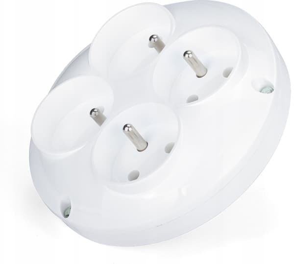 Montis Glattejern firedobbelt R-41 med jordforbindelse MT061 Montis
