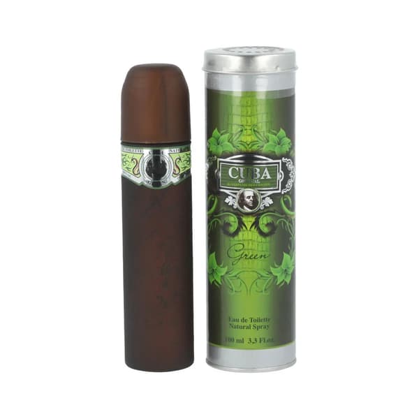 Miesten parfyymi Cuba EDT Green 100 ml