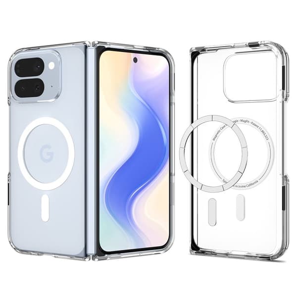 Spigen Ultra Hybrid MagSafe, klar hvid - Google Pixel 10 Pro Fold