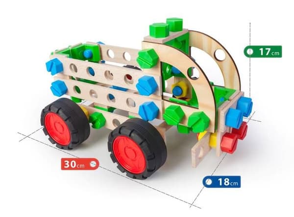 Liten Konstruktör Junior - Lastbil 3i1 ALEX