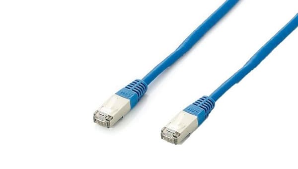 Equip Patchkabel, S/FTP, Cat6A, PIMF, HF, 3m, blå (605632)