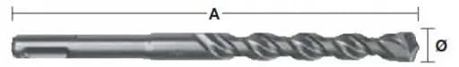 Milwaukee SDS+ 12mm Bor (4932307076)