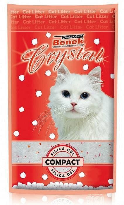 CERTECH Super Benek Crystal Compact - icke-klumpbildande kattströ 7,6l