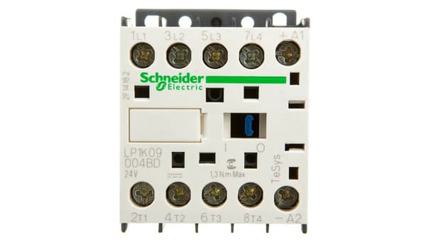 Effektkontaktor 20A AC-1 4P 24V DC LP1K09004BD