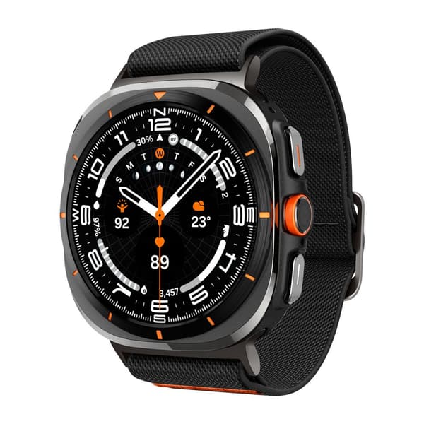 Spigen Lite Fit, musta - Samsung Galaxy Watch Ultra