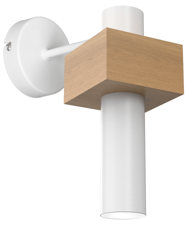 Vägglampa WEST VIT 1xGU10