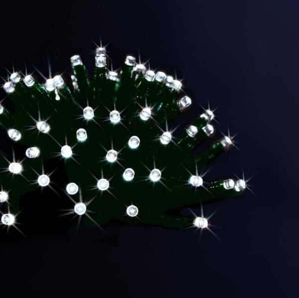 Julelys Fééric Lights and Christmas Julelys, dekorative 200 LED, 20 meter, hvid