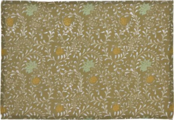 Home Styling Collection Bomuldsblomstret Tallerkenunderlag, 45 x 30 cm