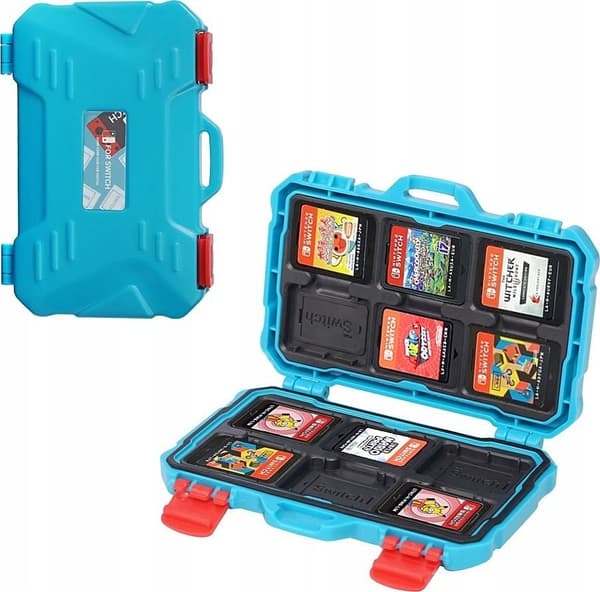 Boxfodral för 12 spel till Nintendo Switch Oled Lite/KH10s