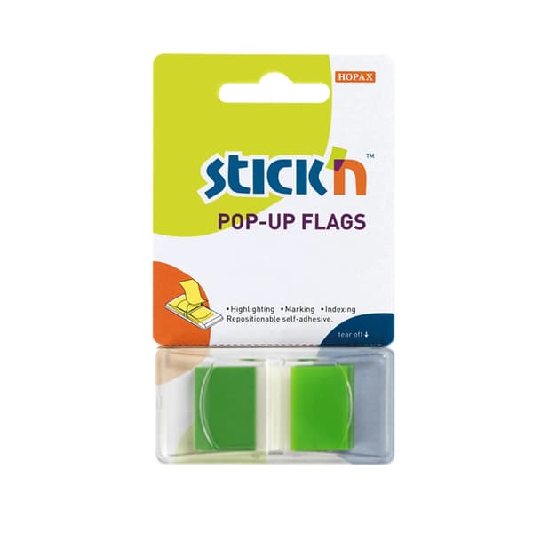 BARS STICK'N 25 X 45 MM (50), GRØN