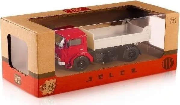 Jelcz 317 kippiauto punainen